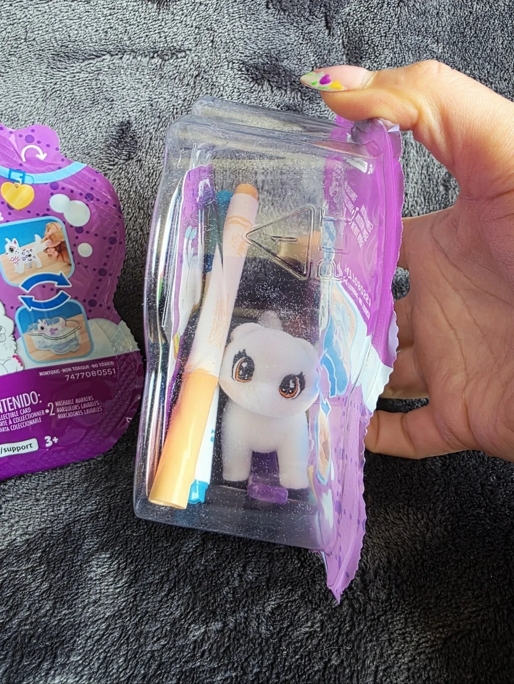 Crayola Scribble Scrubbie Pets Mini Tub UniCreature Pets Color & Wash Toy bundle
